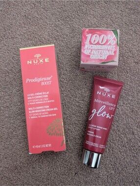 NUXE Set Of Three Face and Lip Skincare